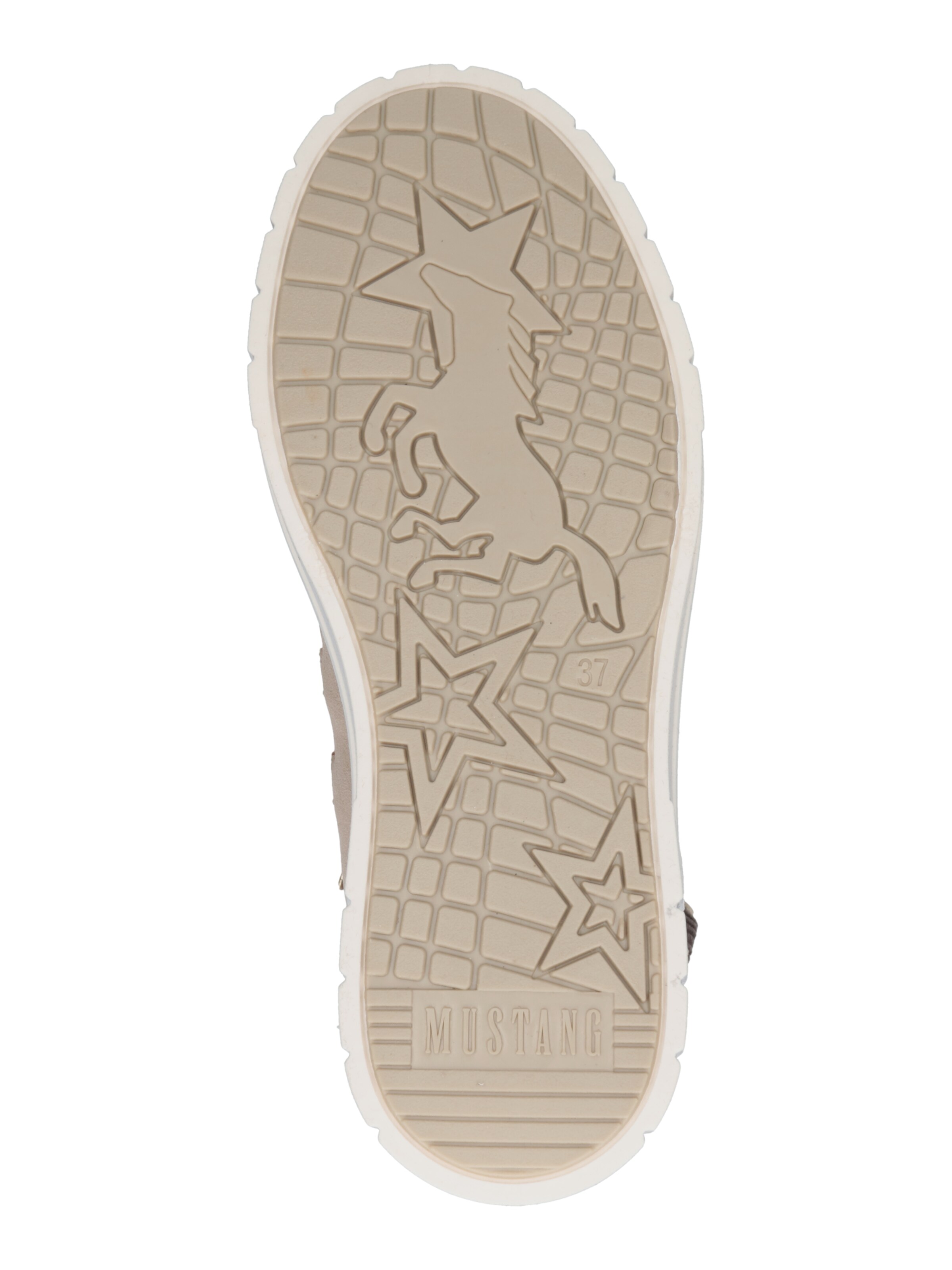 Sneaker alta di MUSTANG in grigio