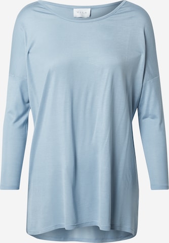 VILA Shirt 'Scoop' in Blue: front