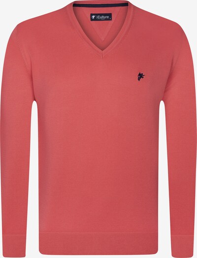 DENIM CULTURE Sweater 'Ottorino' in Light red / Black, Item view