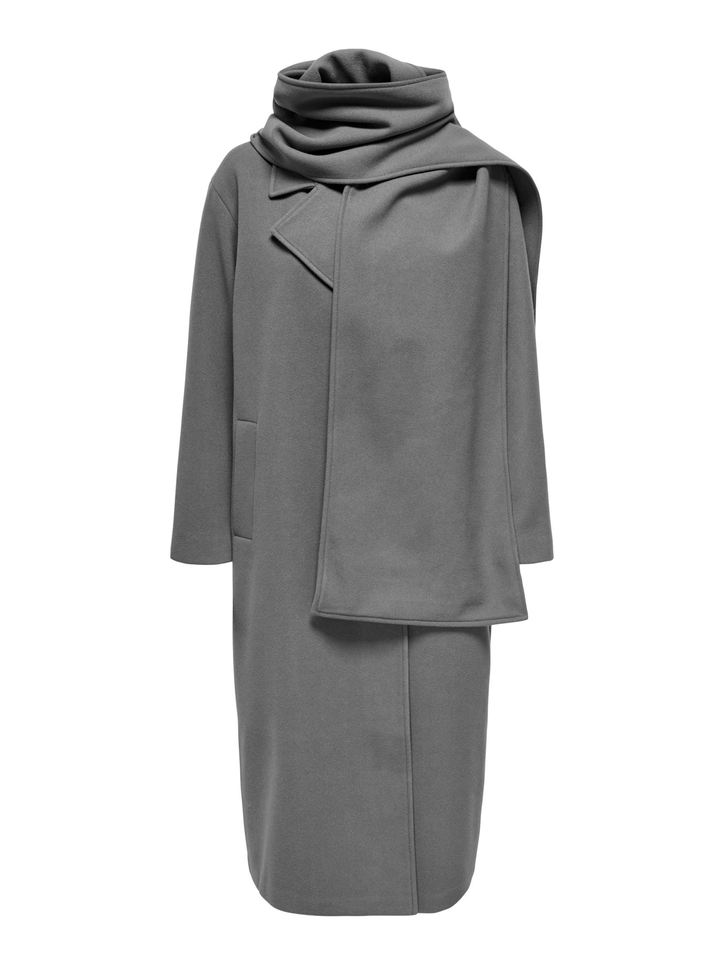 ONLY Overgangsfrakke 'ELBA ' i grå, Produktvisning