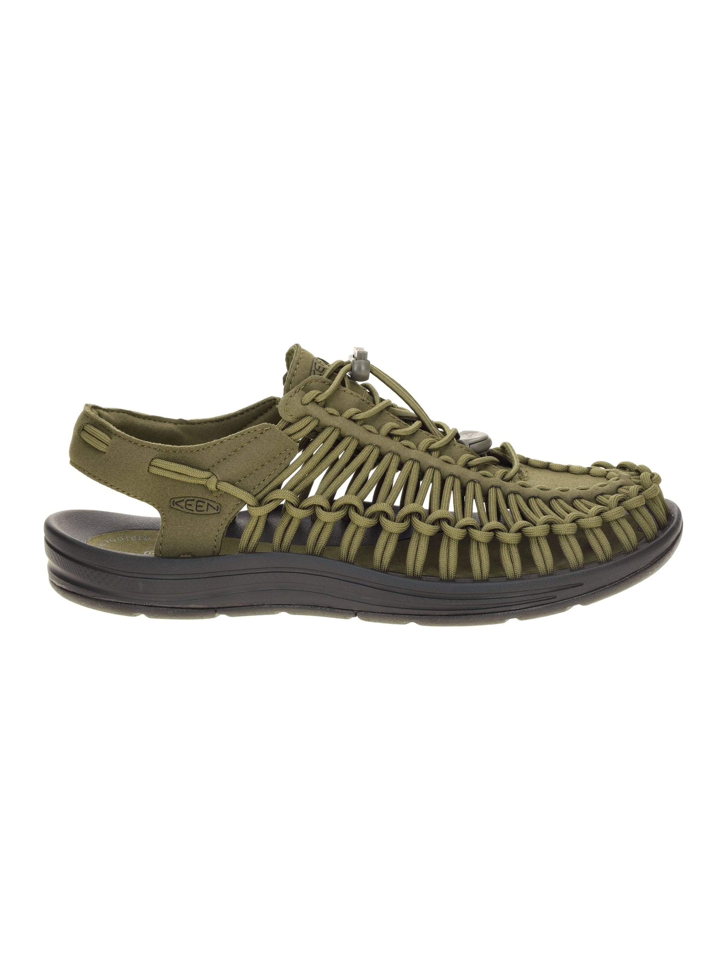 KEEN Sandal 'KEEN Uneek Sandale grün schwarz Herren 1023381' i grön