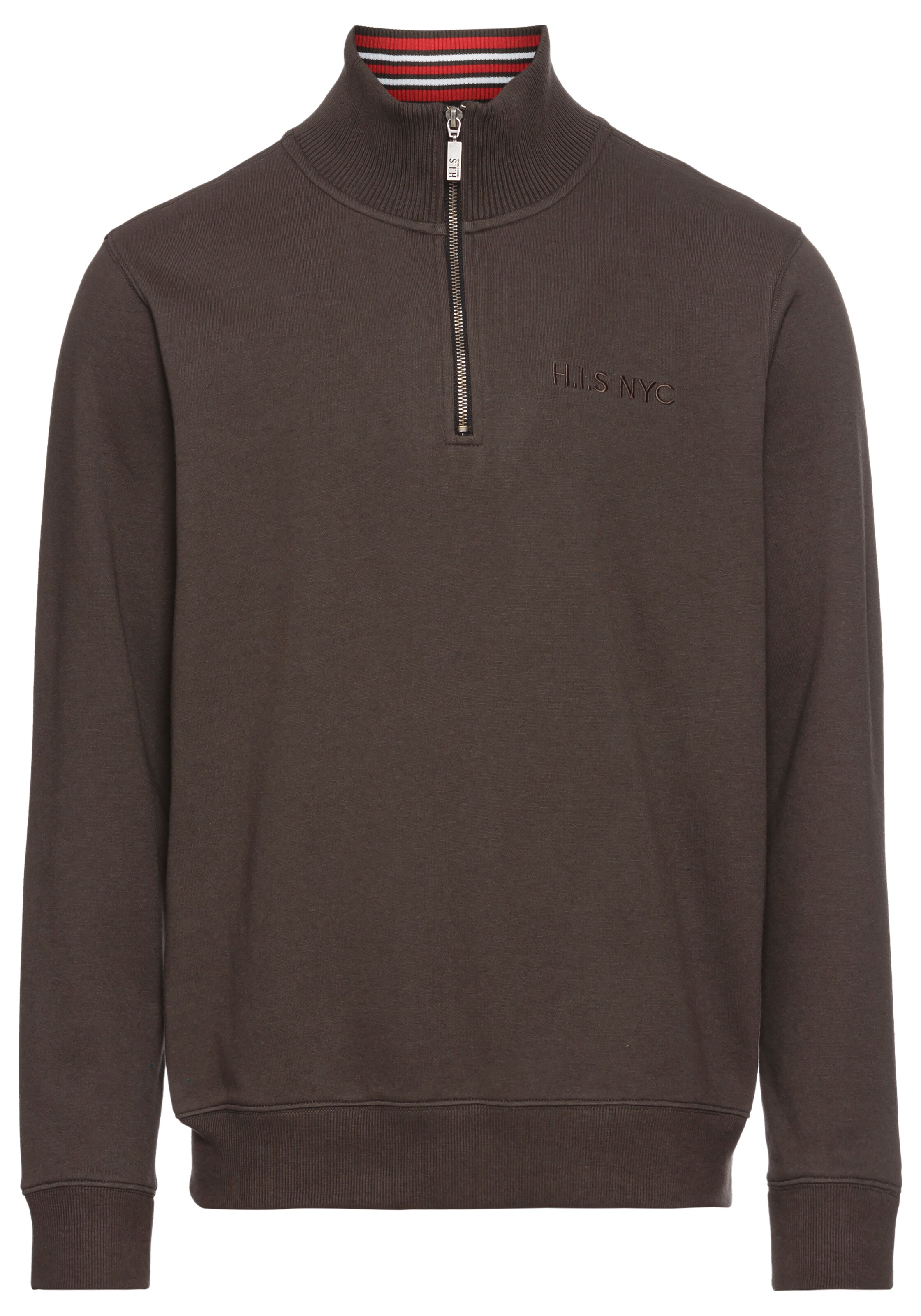 H.I.S Sweatshirt in Grau: Vorderseite