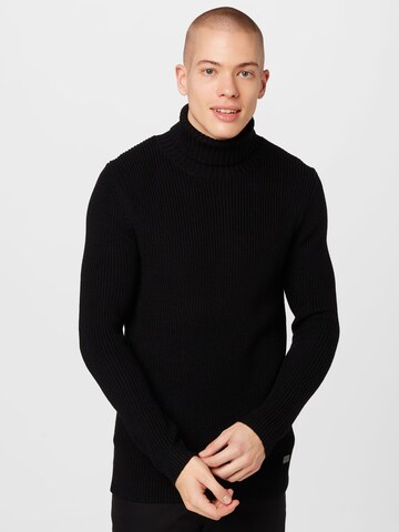 JOOP! Jeans Sweater in Black: front