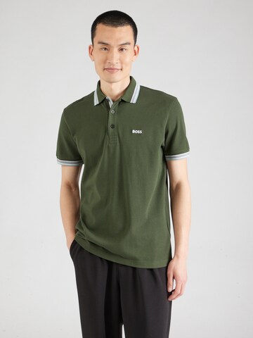 T-Shirt 'Paddy' BOSS en vert : devant