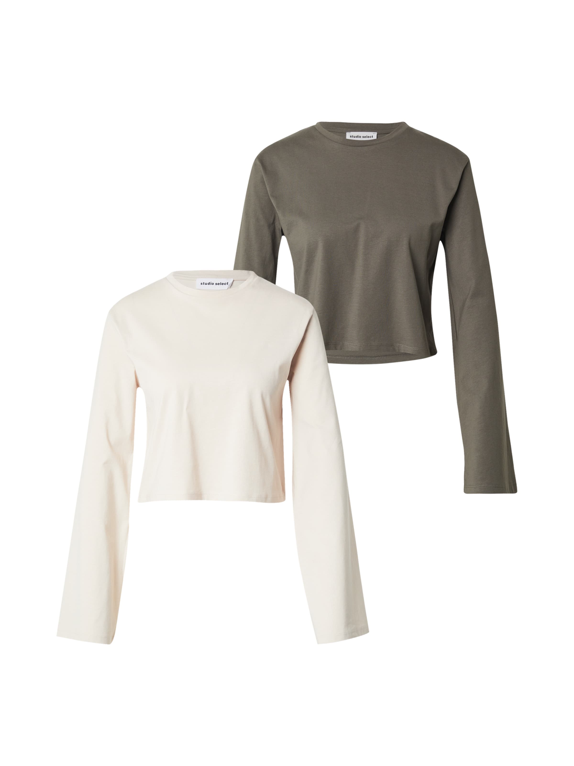 studioselect Μπλουζάκι 'Hanni' σε μπεζ: μπροστά