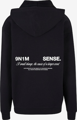 9N1M SENSE Sweatshirt 'Change' in Zwart
