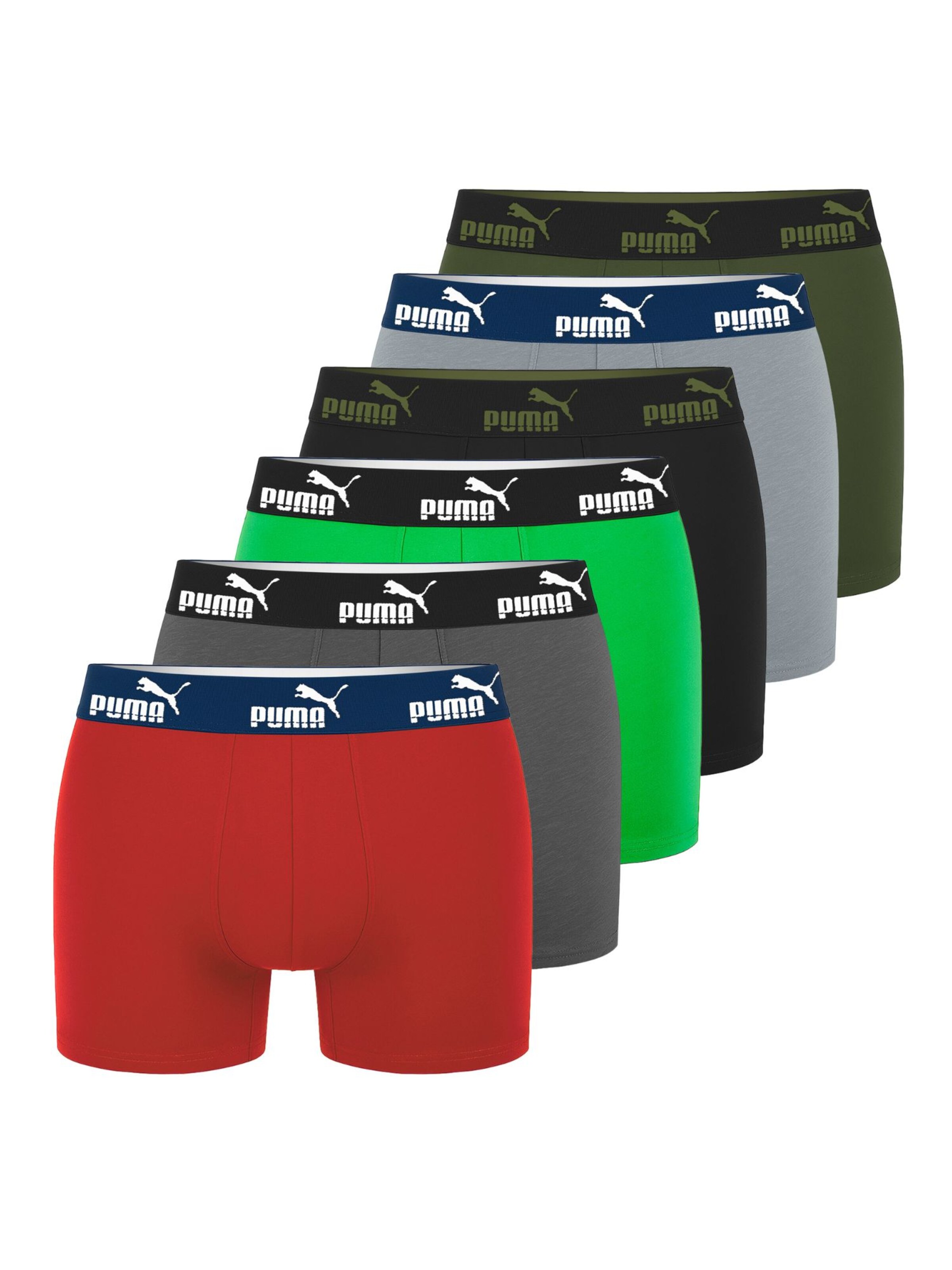 Boxers PUMA en mélange de couleurs : devant