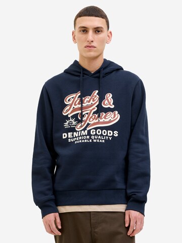 JACK & JONES Sweatshirt 'Logo' in Blue