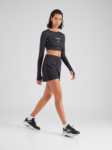 Reebok Обычный Спортивные штаны 'Identity' в Черный