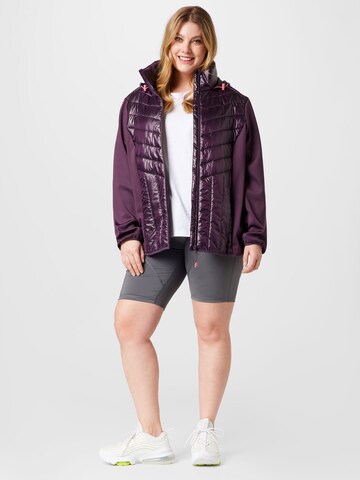 Veste de sport Esprit Sport Curvy en violet