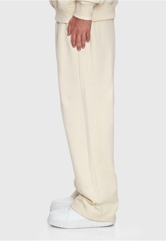 Loosefit Pantalon Dropsize en blanc