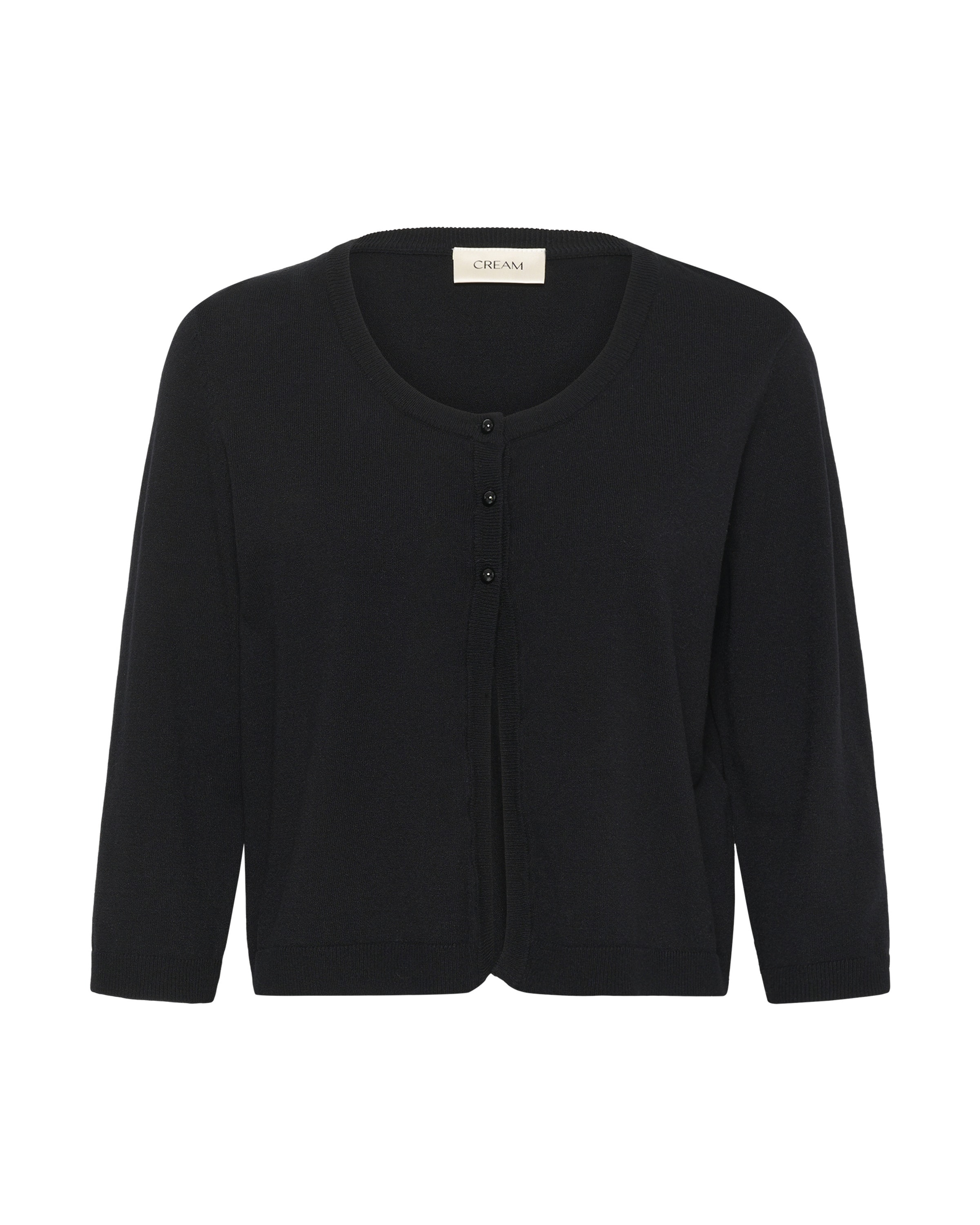 Cardigan 'CRDela' Cream en noir : devant