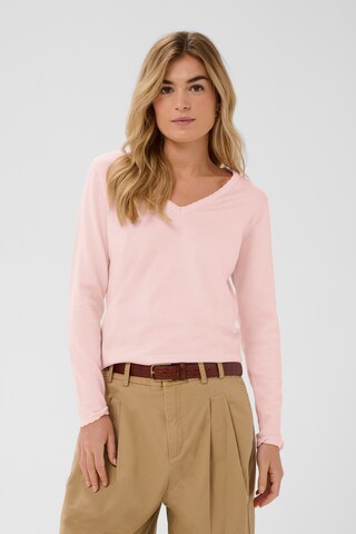 SAINT TROPEZ Svetr – pink: přední strana
