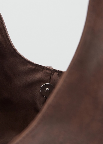 MANGO TEEN Handbag 'Scarlet' in Brown