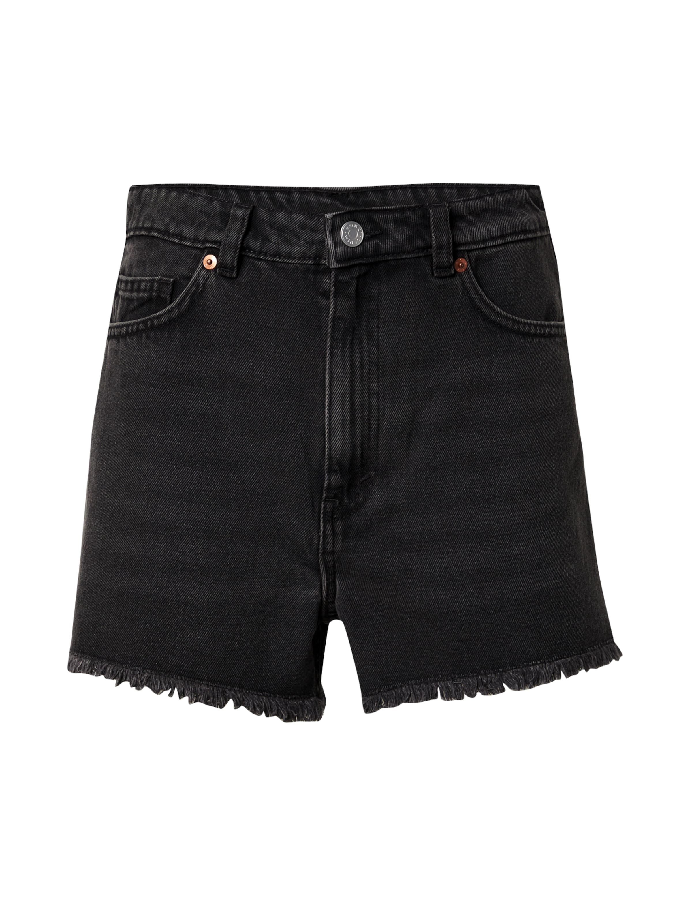 juoda Monki Laisvas Džinsai: priekis