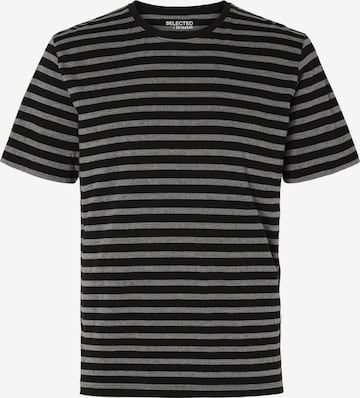 SELECTED HOMME T-Shirt 'Aspen' in Grau: predná strana