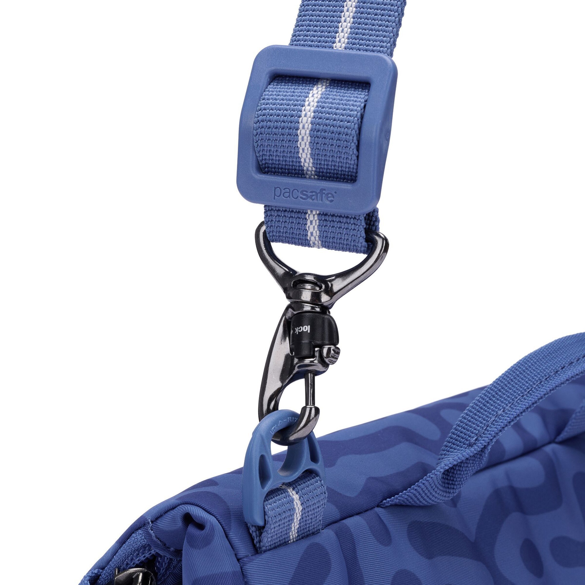 Borsa a tracolla di Pacsafe in blu