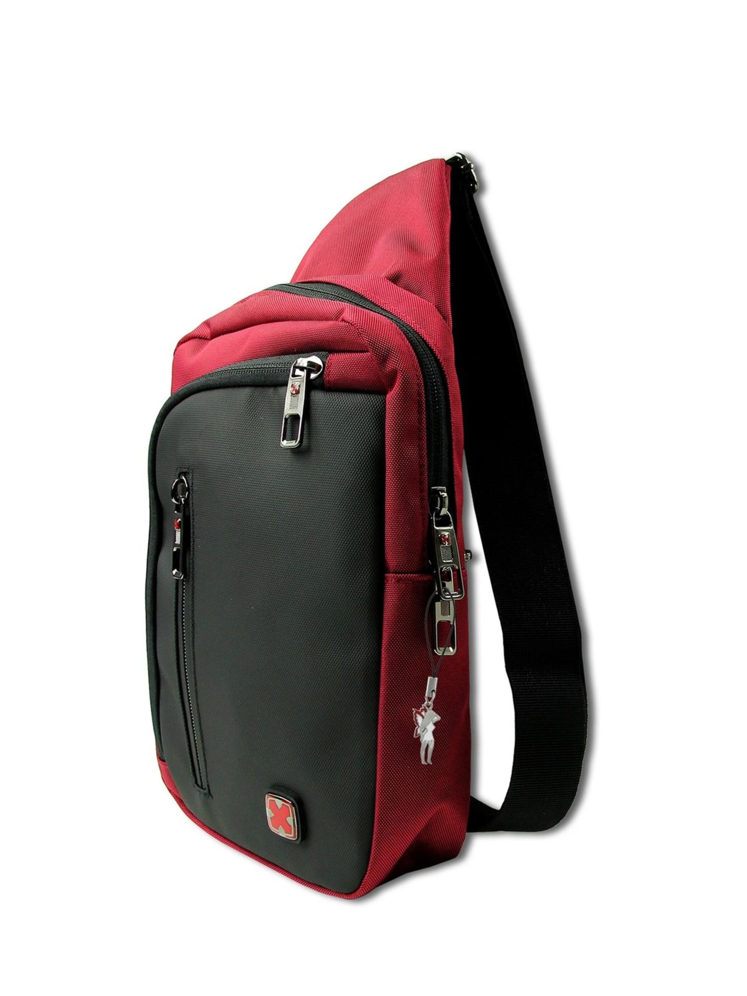 Travel N Meet Rugzak in Rood