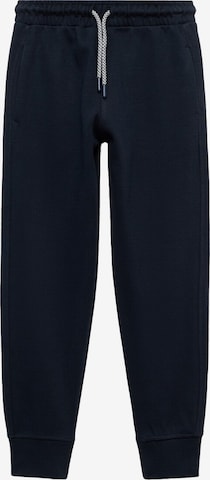 MANGO KIDS Tapered Housut värissä sininen: etupuoli
