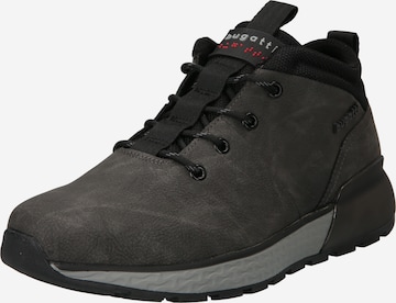 bugatti Lace-up boot 'Plasmax' in Grey: front
