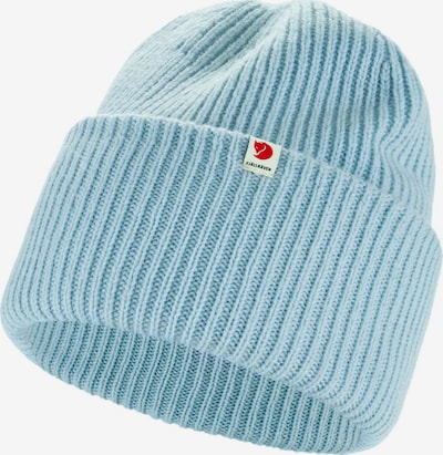 Fjällräven Mütze in 55-60 in hellblau / blutrot / weiß, Produktansicht