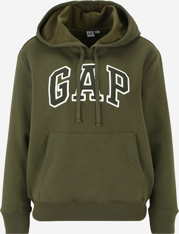 Gap Petite Sweatshirt in Grün: predná strana