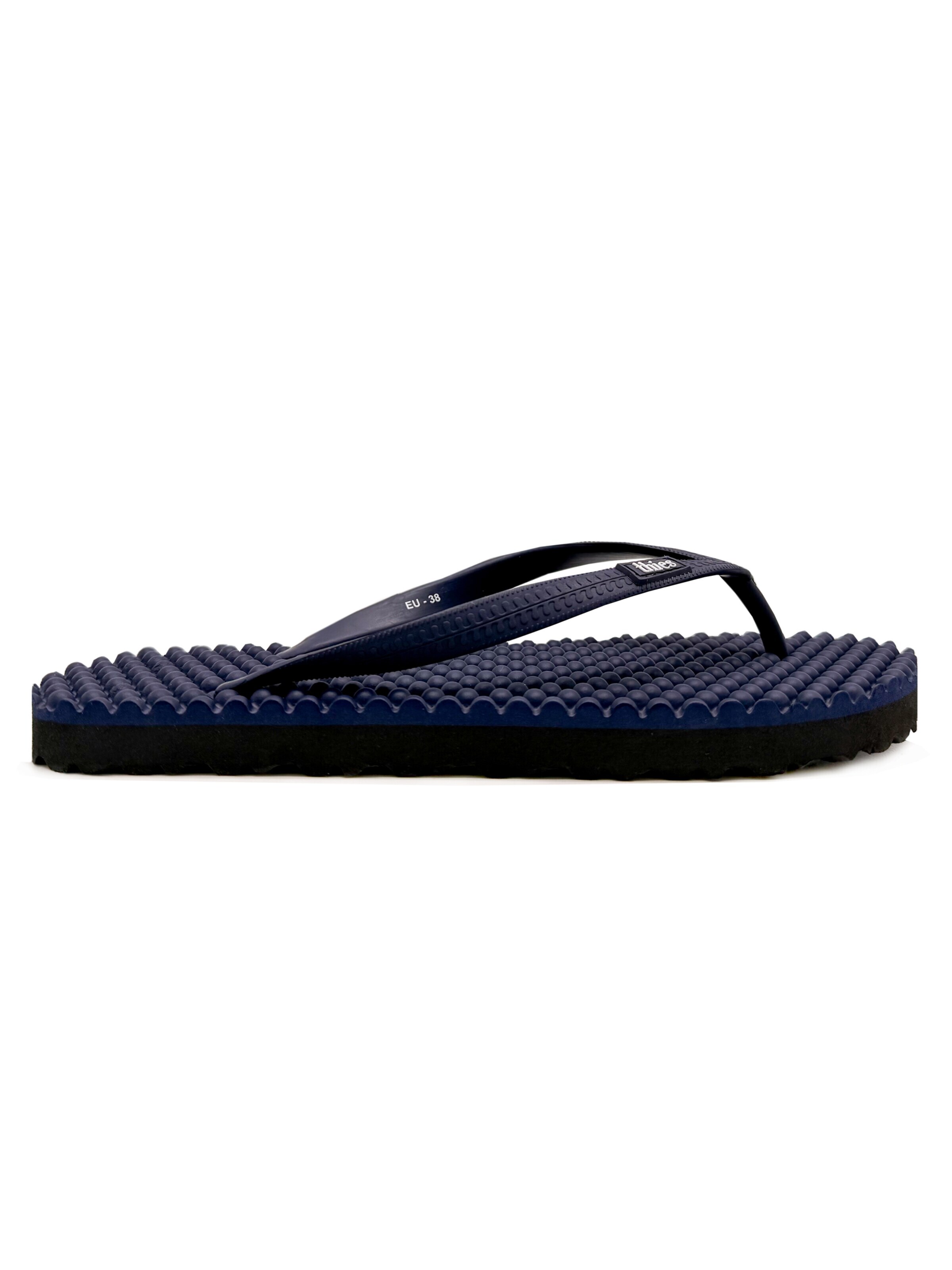 thies T-Bar Sandals 'thies 1856 ® Eco Bubble Thies Flips' in Blue: front