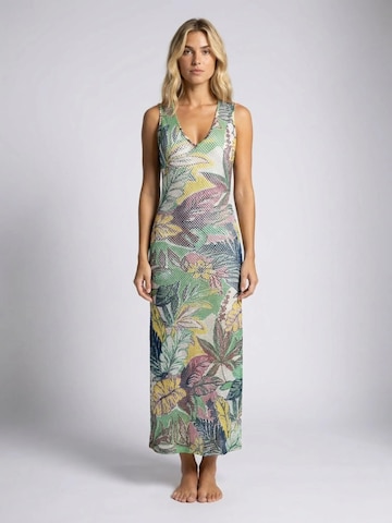 Miss June Dress 'Robe Longue Angeles' in Mixed colours: front