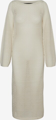 Robes en maille 'SIA' VERO MODA en beige : devant