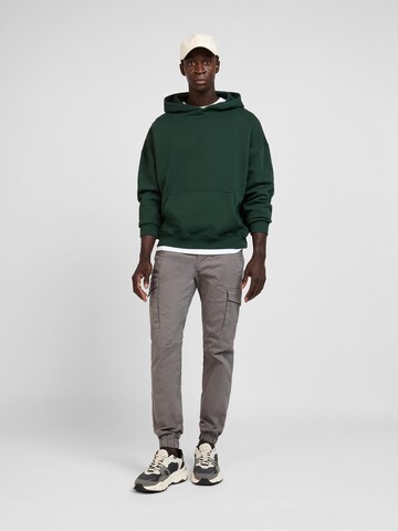 WOTEGA Slim fit Cargo Pants '341' in Grey