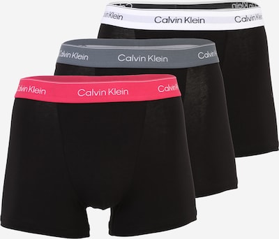 Boxer trumpikės iš Calvin Klein Underwear, spalva – pilka / rožinė / juoda / balta, Prekių apžvalga