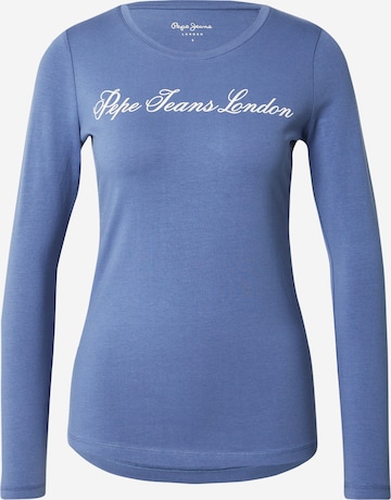 Pepe JeansMajica - plava boja: prednji dio