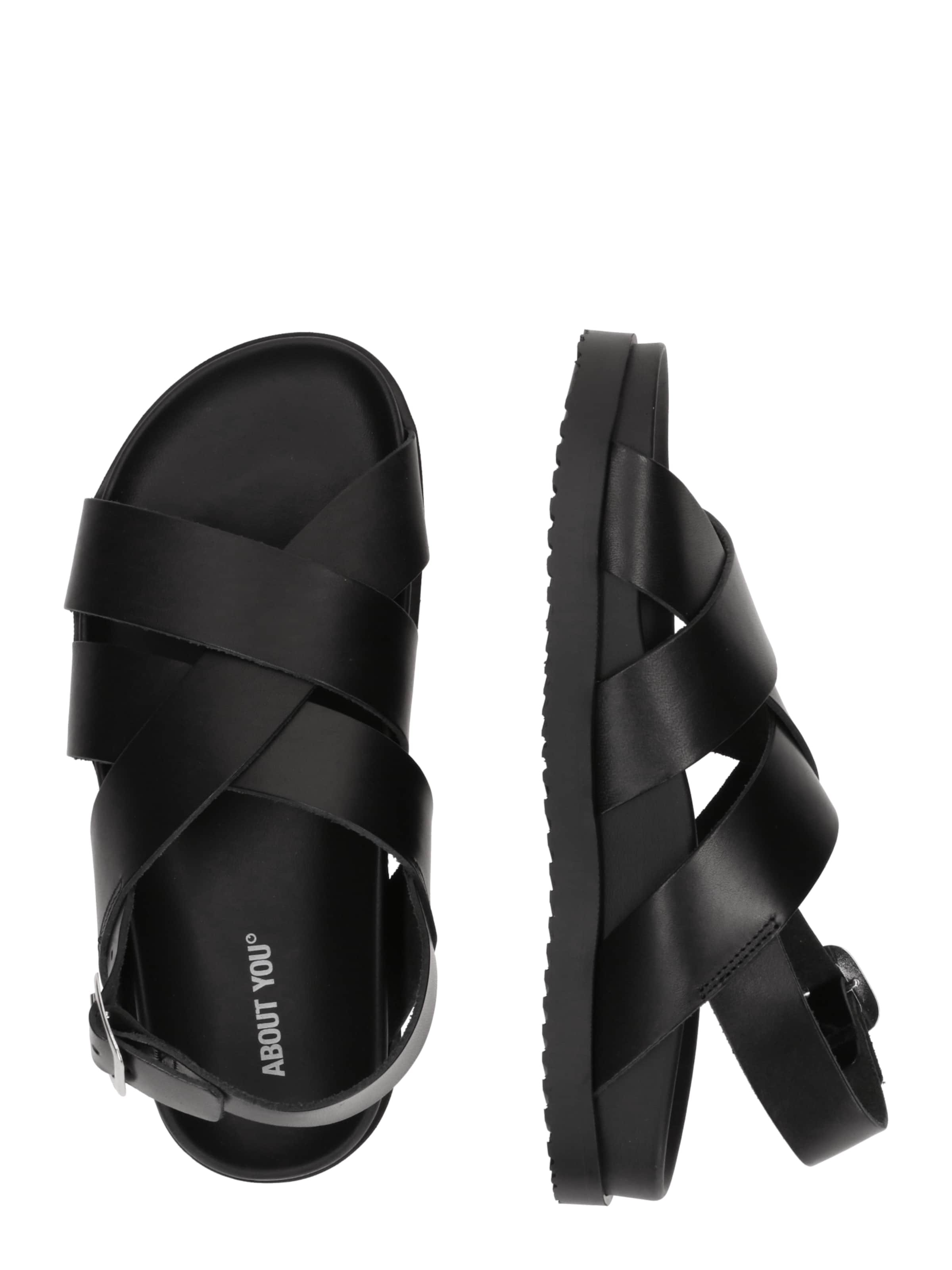 ABOUT YOU - Sandalias 'Megan' en negro