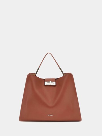 GUESS Handtasche 'Monia' in Braun