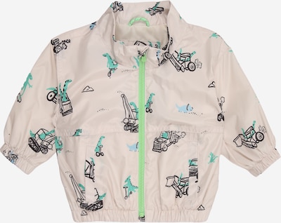 GAP Prijelazna jakna u pijesak / svijetloplava / svijetlozelena / crna, Pregled proizvoda