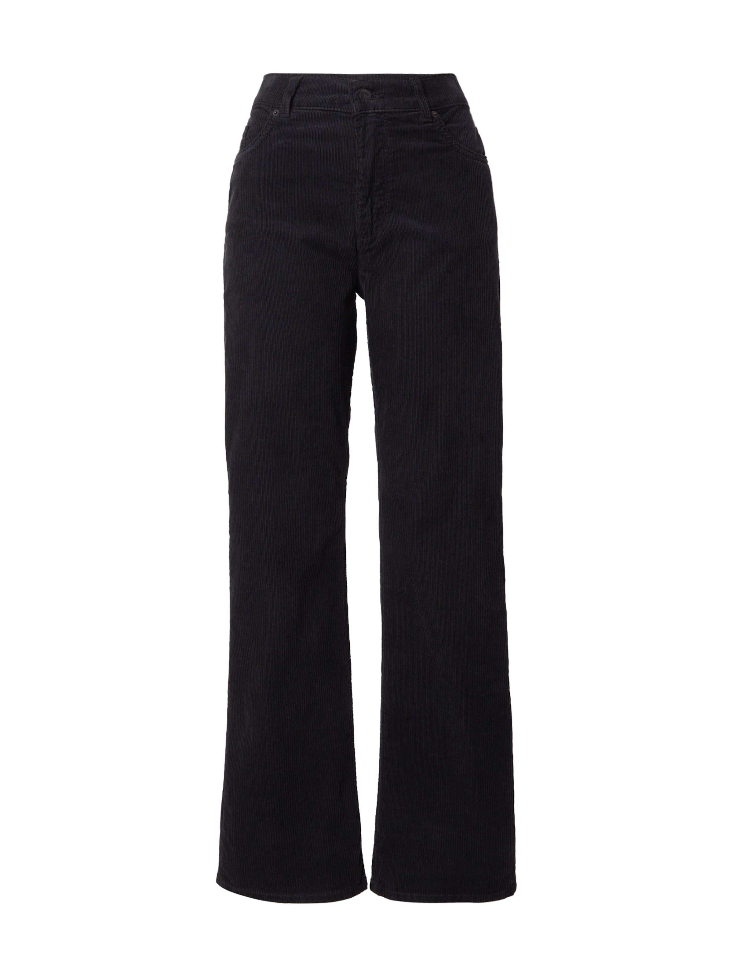 MUSTANG - Regular Calças 'MADISON' em preto: frente