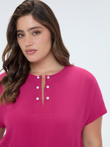 T-shirt Fiorella Rubino en rose