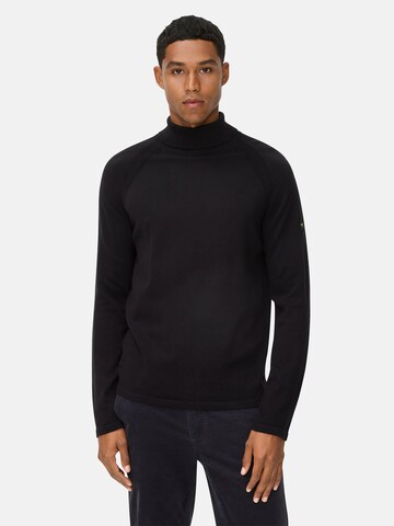 CAMEL ACTIVE Pulover | črna barva: sprednja stran