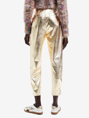 Desigual Regular Broek 'Vicenza' in Goud