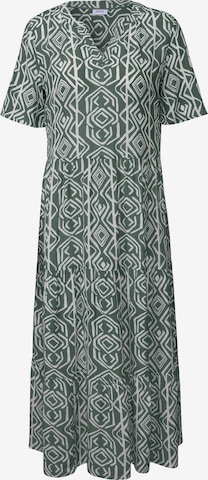 CECIL - Vestido en verde: frente