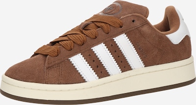 ADIDAS ORIGINALS Zemie brīvā laika apavi 'Campus 00s', krāsa - brūns / balts, Preces skats