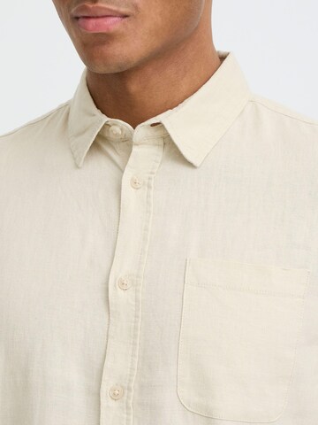 BLEND Regular Fit Leinenhemd ' BHLins ' in Beige