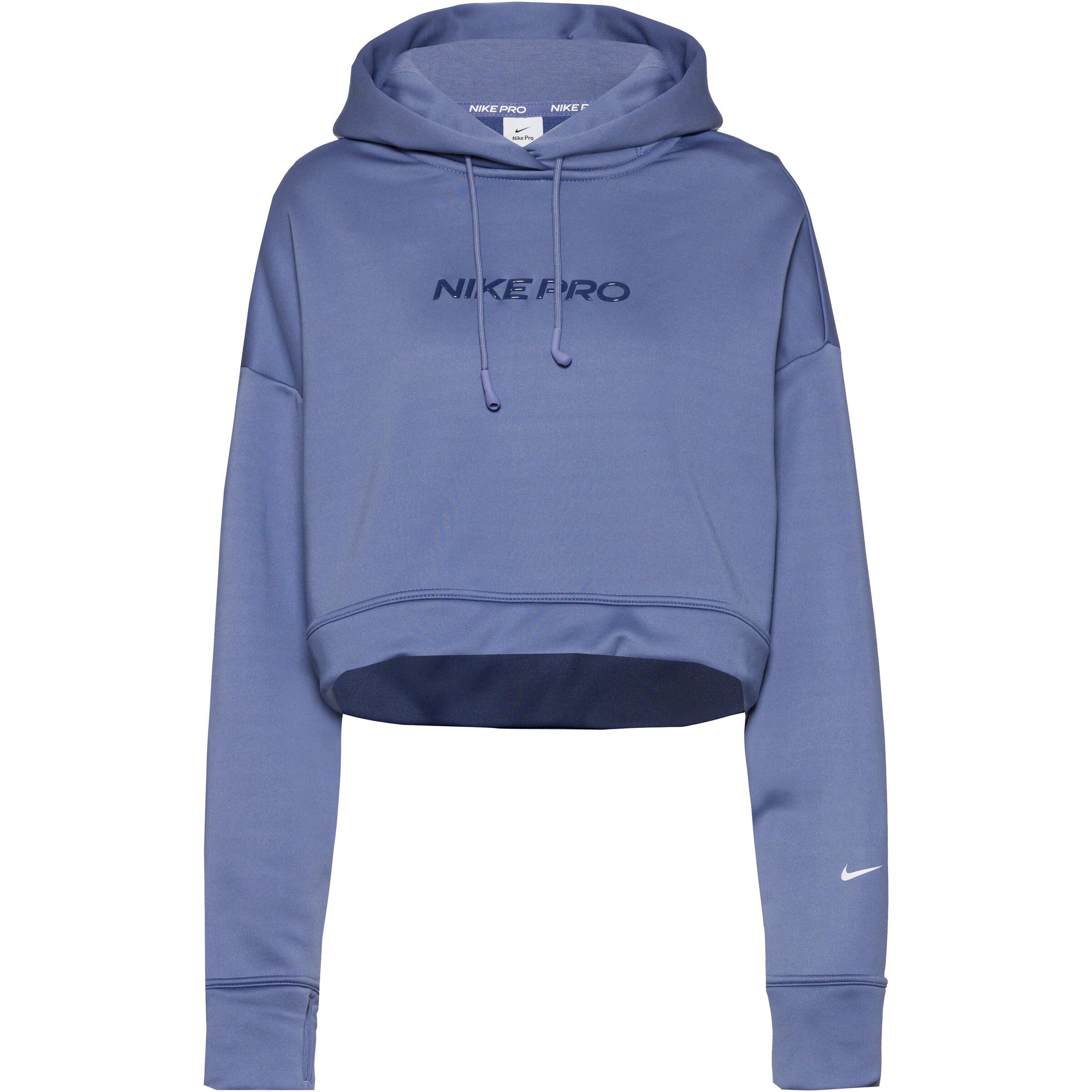 NIKE Athletic Sweatshirt in Blue: front