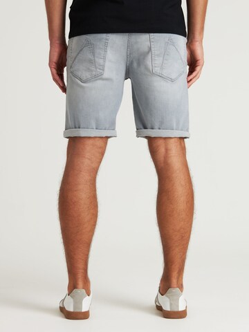 Coupe slim Jean 'Ego.S Brighton' CHASIN' en gris
