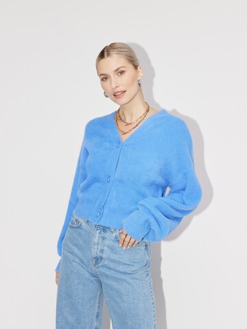 LeGer by Lena Gercke Knit cardigan 'Janett' in Blue