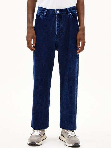 Loosefit Pantalon ARMEDANGELS en bleu : devant