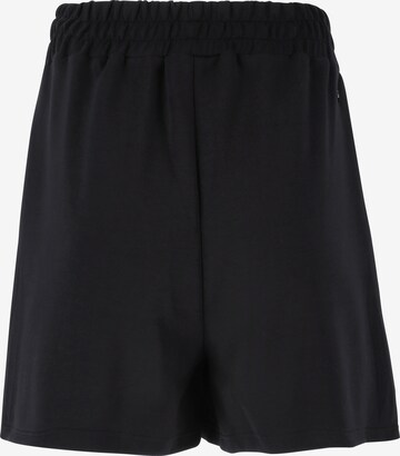 Athlecia Wide Leg Shorts 'Jacey' in Schwarz