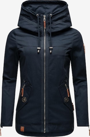 NAVAHOO Between-Season Jacket 'Wekoo' in Blue: front