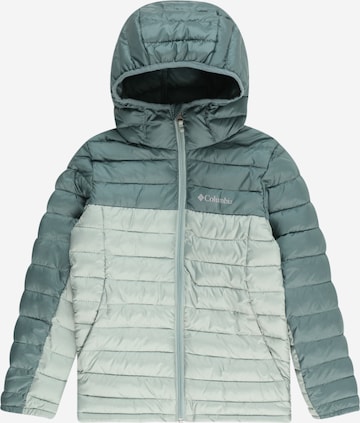 COLUMBIA Outdoor jacket 'Silver Falls' in Green: front