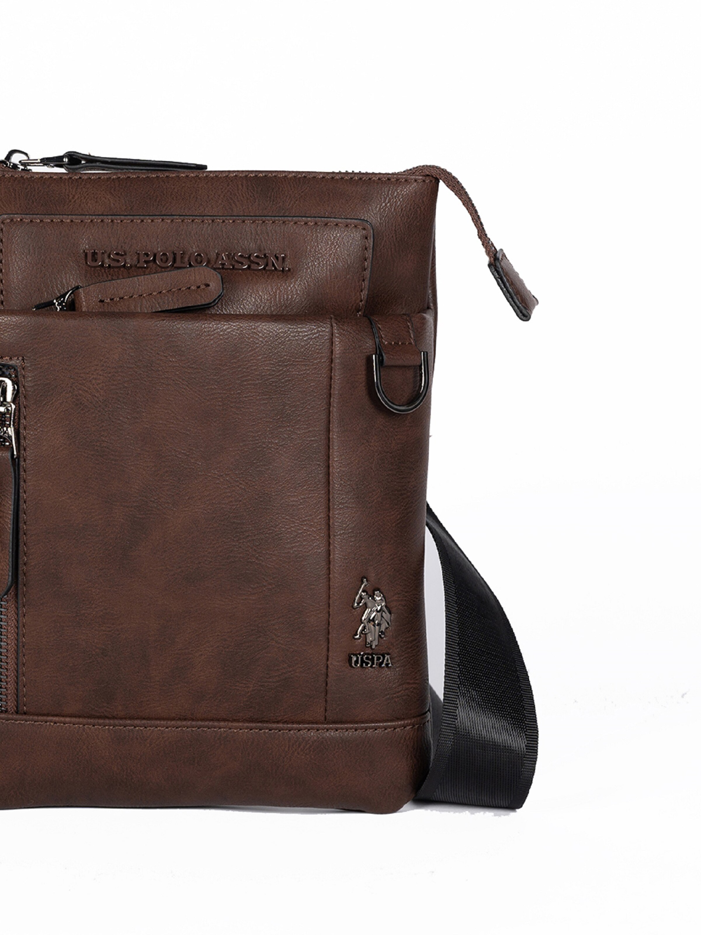 Borsa a tracolla di U.S. POLO ASSN. in marrone
